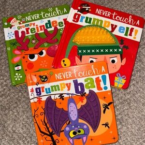 Never Touch a Grumpy Book Set